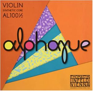 Thomastik Alphayue Violin set AL100 size 1/2
