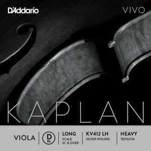 Kaplan Vivo  ре ( D ) единична струна  KV412 LH за виола 