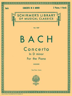 Bach - Concerto in D minor for the piano