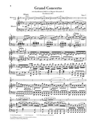 Crusell Концерт за кларинет фа минор  op. 5