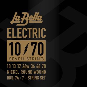 La Bella HRS-73  струни за 7стр. ел. китара Nickel plated  010/046+070