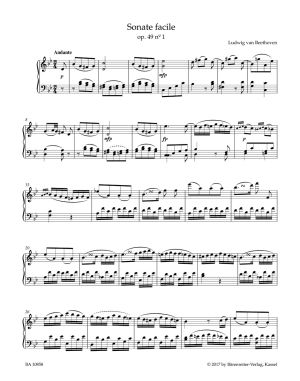 Бетховен Сонати  оп. 49 