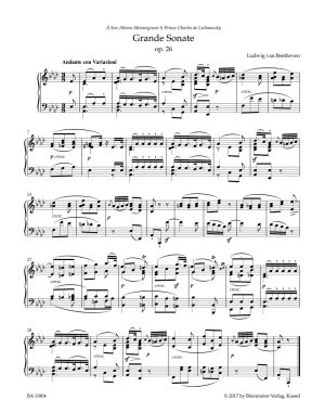 Бетховен - Соната  оп.26