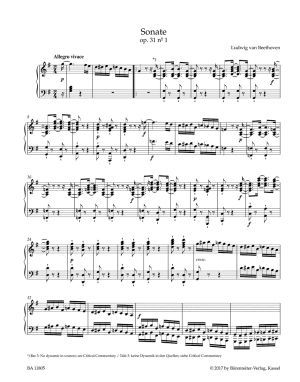 Бетховен - Три  Сонати  оп.31