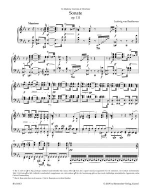Бетховен - Сонатa   оп.111 в  до минор