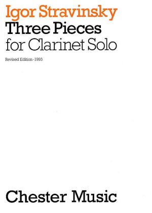 Igor Stravinsky  Three Pieces For Clarinet Solo