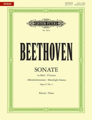 Beethoven - Sonata Nr. 14 op. 27 Nr. 2  " Moonlight Sonata " for piano
