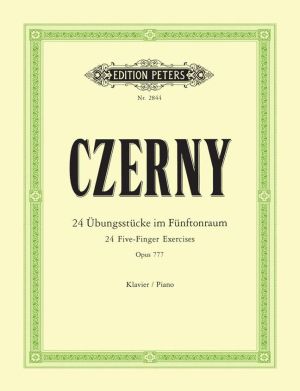 Czerny 24 Five-Finger Excersises Opus 777