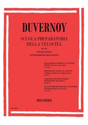 Дюверноа - Eтюди оп.276 за пиано 