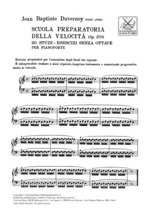 Дюверноа - Eтюди оп.276 за пиано 