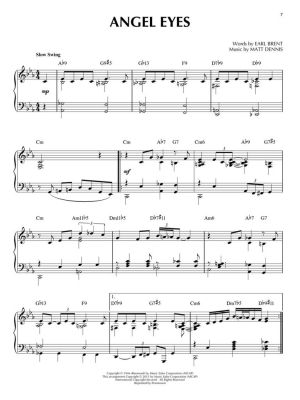 LATE NIGHT JAZZ Jazz Piano Solos Series Volume 27
