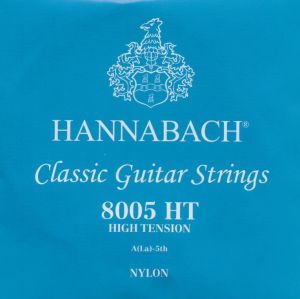 Hannabach 8005 HT Silver-Plated high tension A 5th string for classical guitar