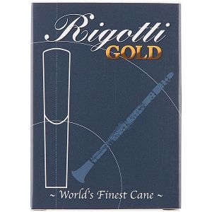 Rigotti Gold Clarinet Reeds size 1 1/2 - box