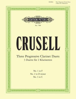 Crussel THREE PROGRESSIVE CLARINET DUETS