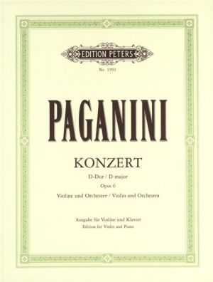 Paganini - CONCERT 01 OP.6