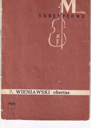 Виенявски - Obertas оп. 19 №1 за цигулка и пиано втора употреба