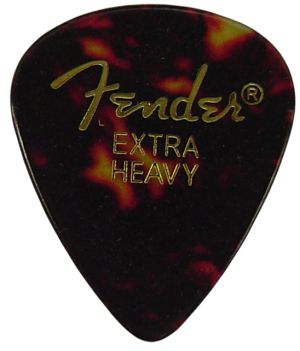 Fender ser. 351 pick shell - size extra heavy 