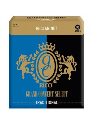 Rico Grand Concert Select Traditional платъци за кларинет размер 2 1/2  - кутия