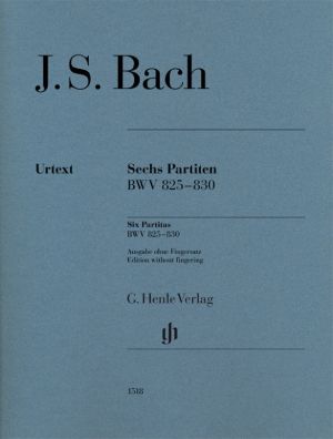 Бах -  Шест партити за пиано  BWV 825-830