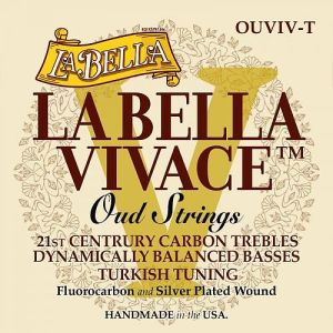 La Bella  OUVIV-T  Turkish tuning  струни за уд, карбонови