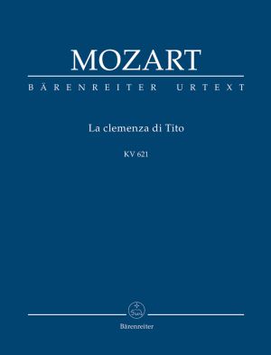 Моцарт Милосърдието на Тит партитура