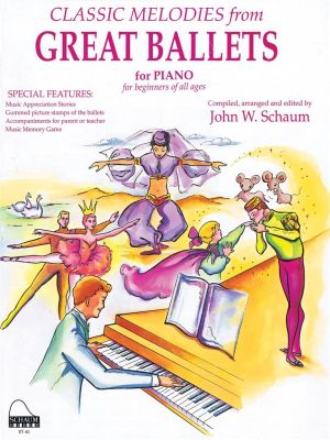 Класически мелодии от най - известните балети за пиано ( начинаещи)