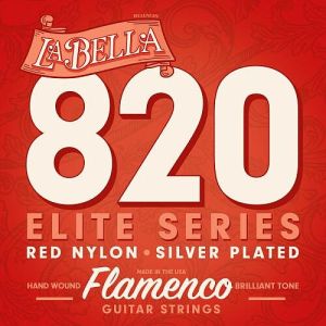 La Bella 820 струни за фламенко - червен найлон
