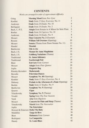 38 аранажимента за начинаещи флейтисти