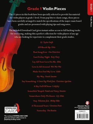 15 популярни песни  в аранжимент за цигулка + аудио 