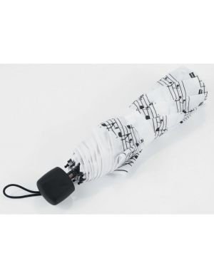 Mini Umbrella Sheet Music White (Ø 100 Cm)