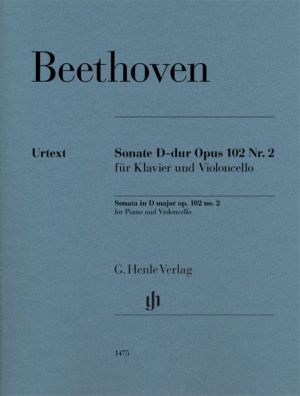 Beethoven Violoncello Sonata D dur op. 102 N 2