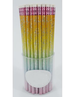 Pencil G-Clef Colourful/Silver