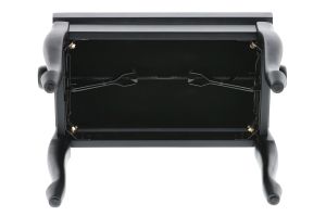 GEWA Piano bench Deluxe  Classic  130330 black matt