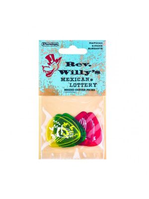 DUNLOP RWP01XH Rev Willy X-Heavy (6) Pick Pack