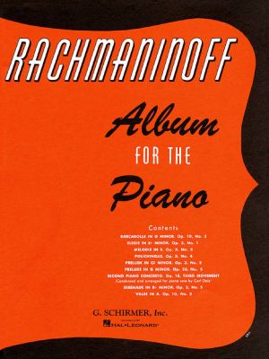 Rachmaninov  Album for Piano