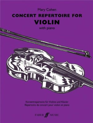 Mary Cohen  Concert Repertoire for violin