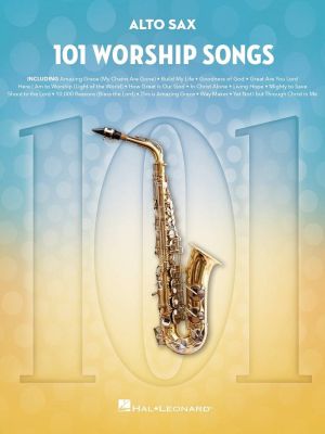 101 Worship Songs for Alto Sax