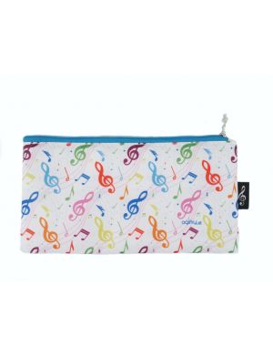 Pencil case g-clef 4C 24*12,5 cm