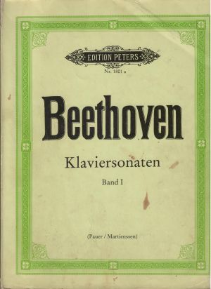 Beethoven Sonatas for piano Band I 