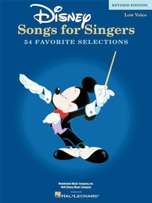 Disney Песни за певци Revised Edition - 54 Favorite Selections - Low Voices
