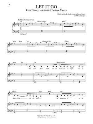 Disney Песни за певци Revised Edition - 54 Favorite Selections - Low Voices