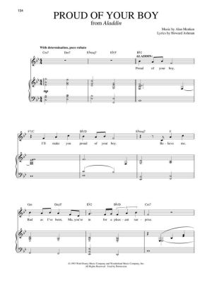 Disney Песни за певци Revised Edition - 54 Favorite Selections - Low Voices