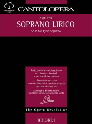 Cantolopera: Arie Per Soprano Lirico Vol. 1
