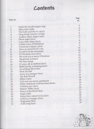 32  коледни пиеси за цигулка