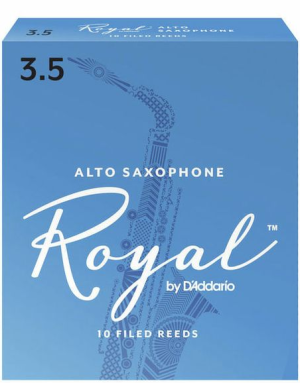 Royal Alt sax reeds size 3,5 - box