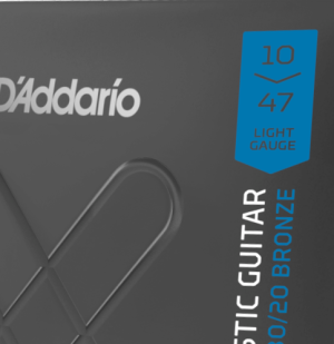 Daddario XTABR1047-12, струни за 12-струнна акустична китара XT 80/20 Bronze  10-47