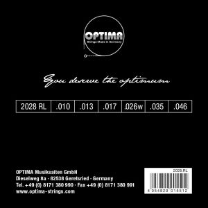 Optima 2028 RL Gold струни за електрическа китара 010-.046