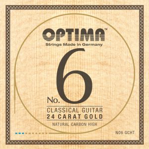 Струни за класическа китара Optima No.6  24 carat gold Carbon High
