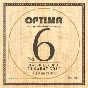 Струни за класическа китара Optima No.6  24 carat gold Set Nylon Gold high