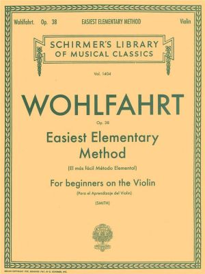 Easiest Elementary Method for Beginners Op. 38